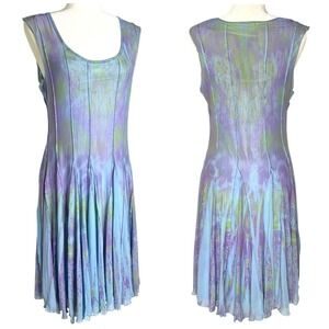 Y2K One World Live And Let Live Dress‎ MP Ethereal Whimsical Fairy Balletcore